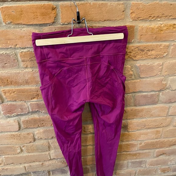 Lululemon Size 6 Running Leggings Size 6 - Picture 2 of 2